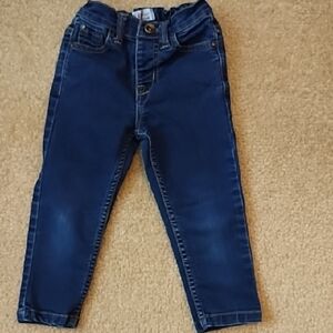 Blue Jeans Pants Unisex Size 18-24 Months Spring Medium Wash Denim Karrot